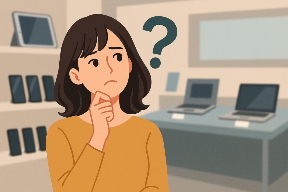 悩んでいる女性